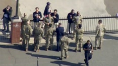 US men's hockey stars share gold medal moment with military members ahead of White House visit