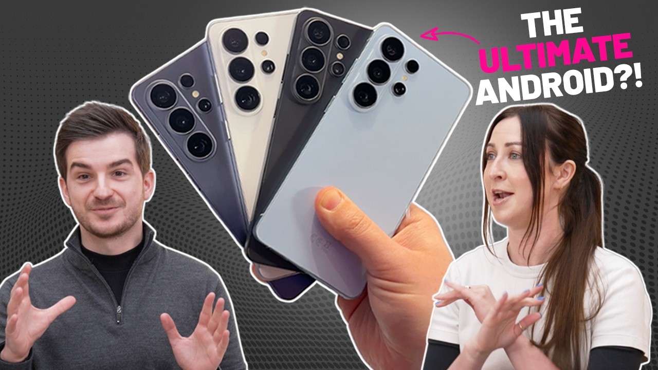 EXCLUSIVE Samsung S26 series hands-on: is this the ultimate Android? (with HaylsWorld and ZoneofTech) - YouTube