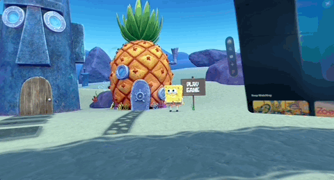 'Bikini Bottom' Environment on Paramount Plus on Apple Vision Pro