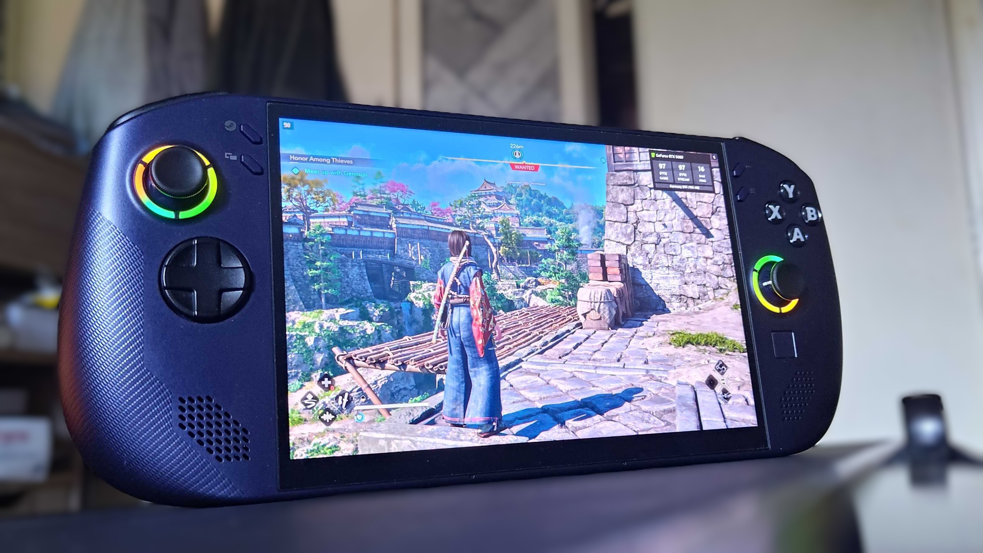 Nvidia GeForce now running on the Lenovo Legion Go S handheld