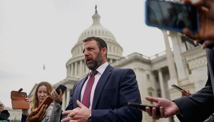 U.S. Senator Markwayne Mullin (R-OK), U.S. President Donald Trump's pick to replace U.S. Homeland Security Secretary Kristi Noem, speaks to the media as he leaves the U.S. Capitol following a vote in the U.S. Senate on DHS funding, in Washington, DC, March 5, 2026. – Reuters