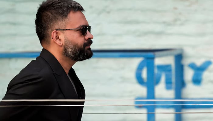 Balendra Shah, rapper-turned-politician and prime ministerial candidate for the Rastriya Swatantra Party (RSP), watches as he queues to vote during the general election in Kathmandu, Nepal, March 5, 2026. – Reuters