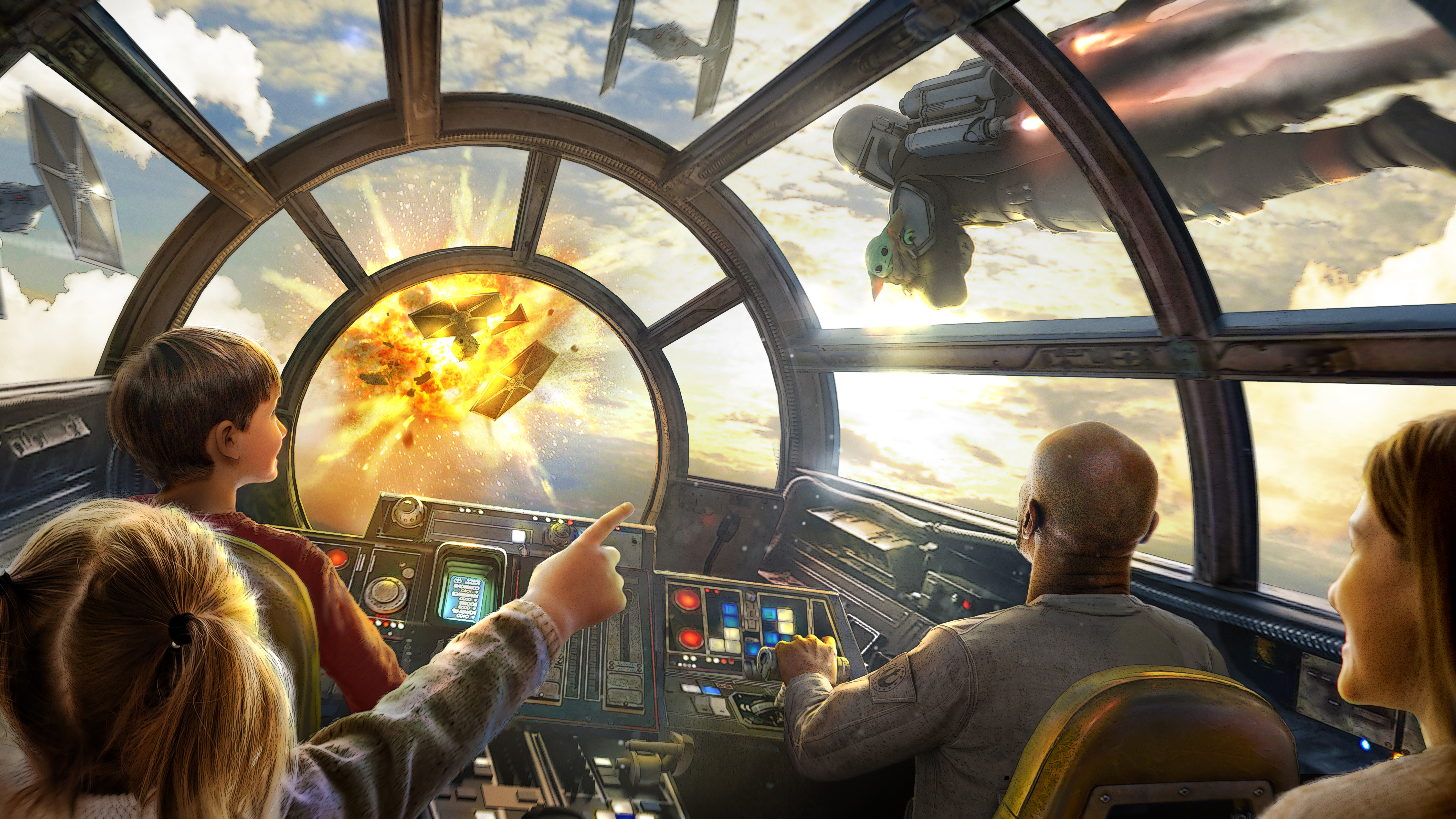 Millennium Falcon: Smugglers on the Run &ndash; The Mandalorian and Grogu