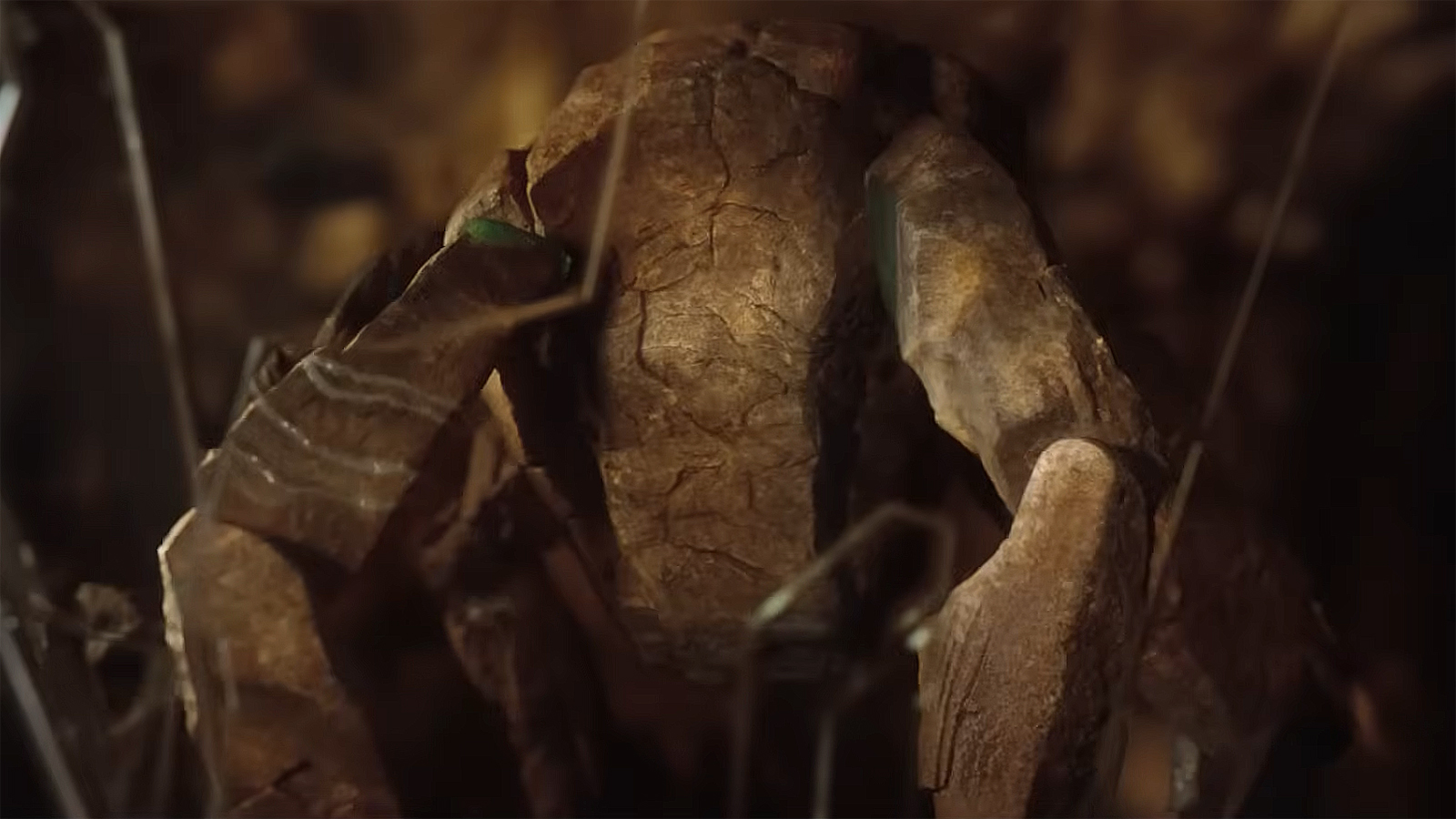 A close-up of Rocky, an alien known as Eridian, in Project Hail Mary.