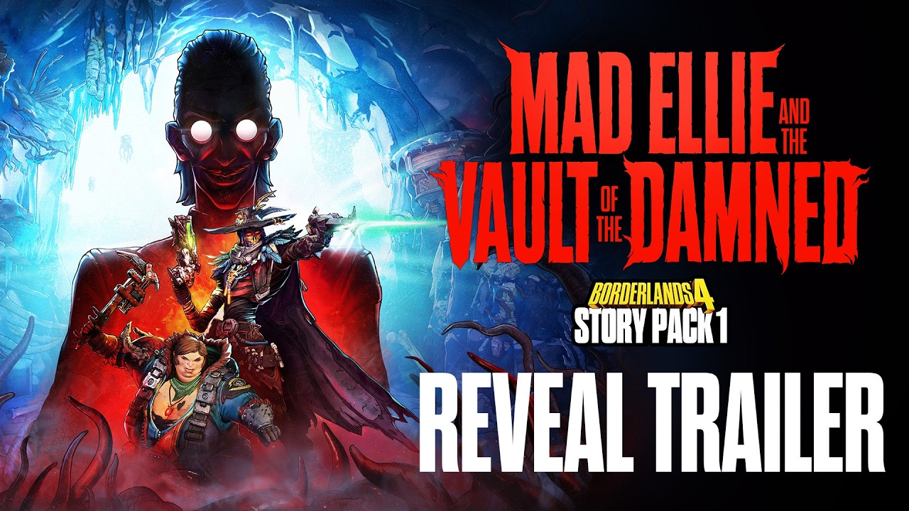 Borderlands 4 - Story Pack 1: Mad Ellie and the Vault of the Damned - Trailer revealed - YouTube