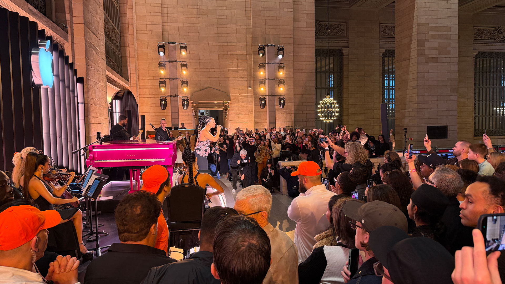 Apple's 50th launch at Grand Central Station