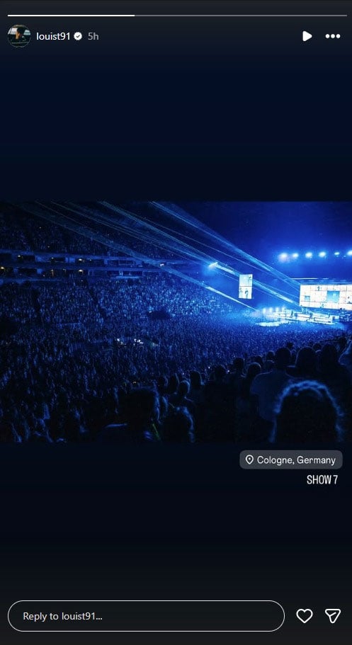 Louis Tomlinson draws huge crowd at new concert