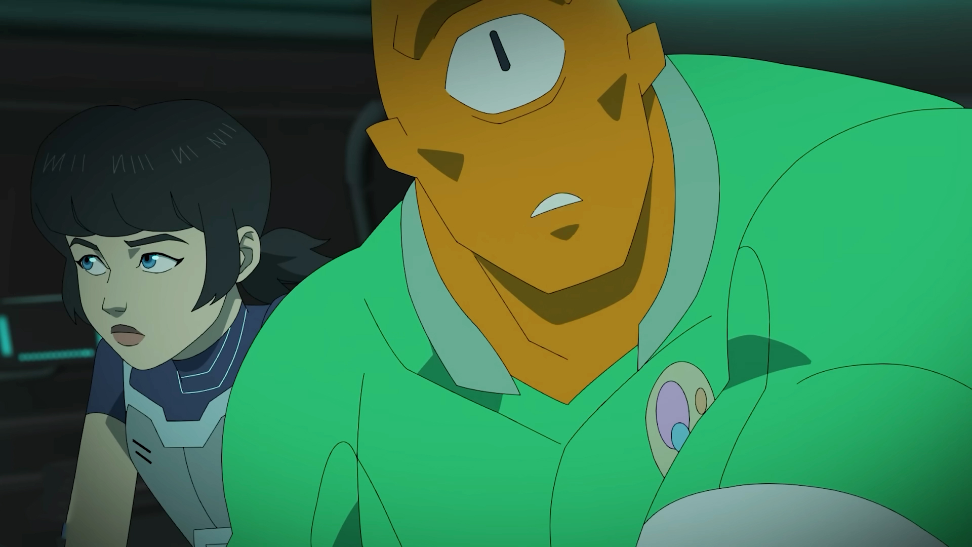 Zoe and Allen seem worried in Invincible season 4 episode 5