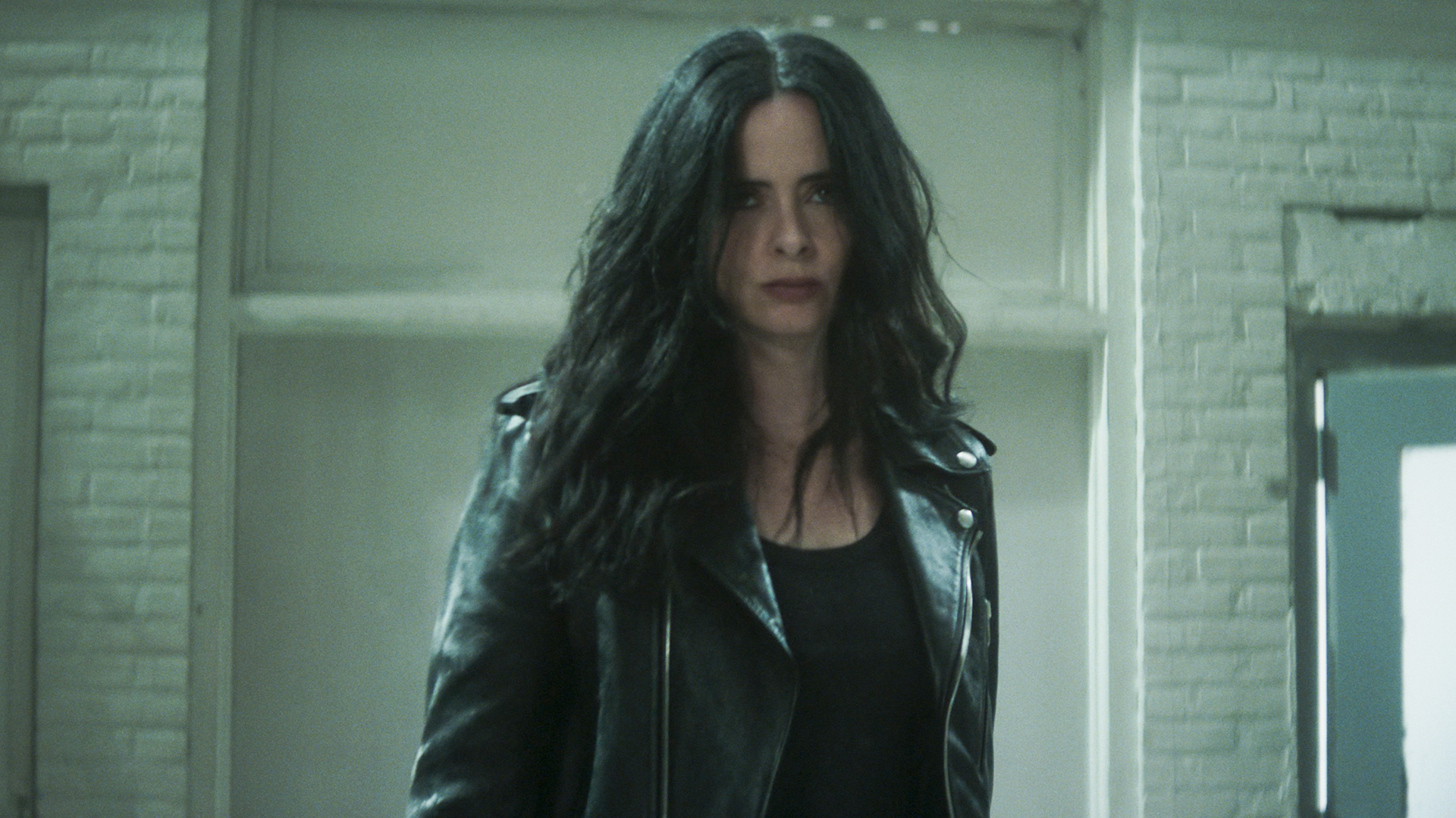 Jessica Jones seems upset in Daredevil: Born Again season 2