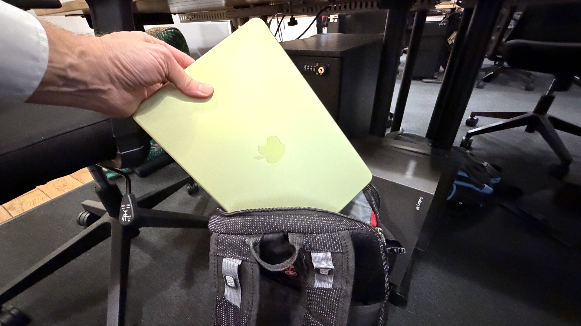 MacBook Neo on the desk