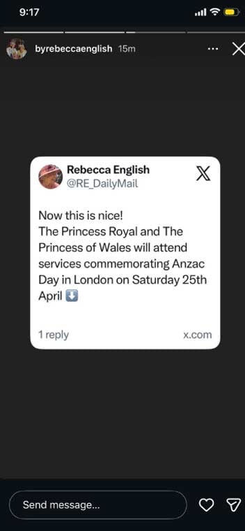 Kate Middleton and Princess Anne unite to honor Australians