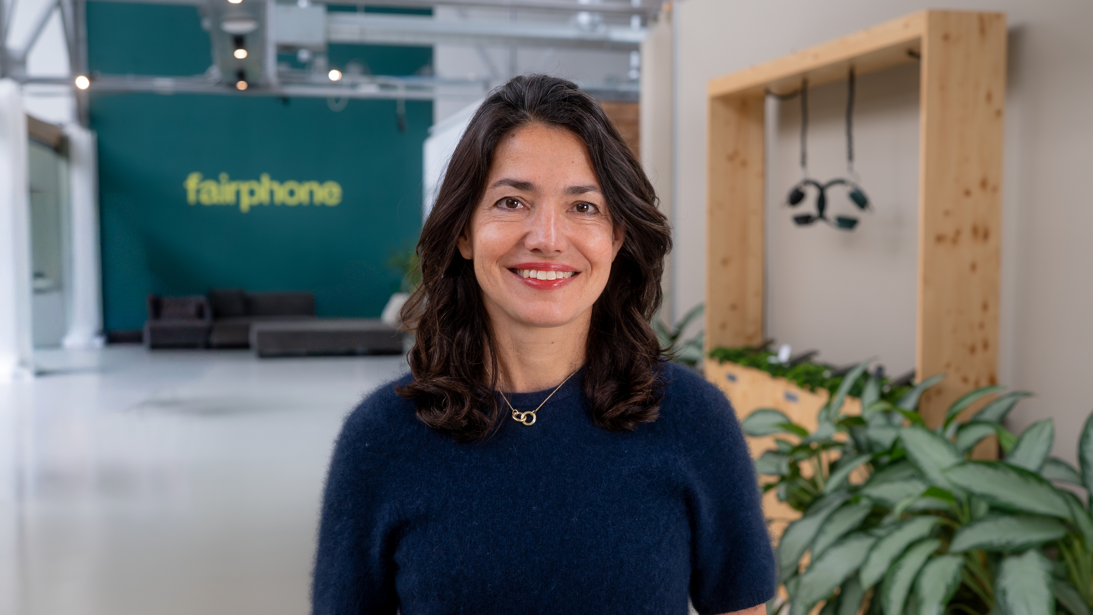 A headshot of Monique Lempers, Fairphone's impact director