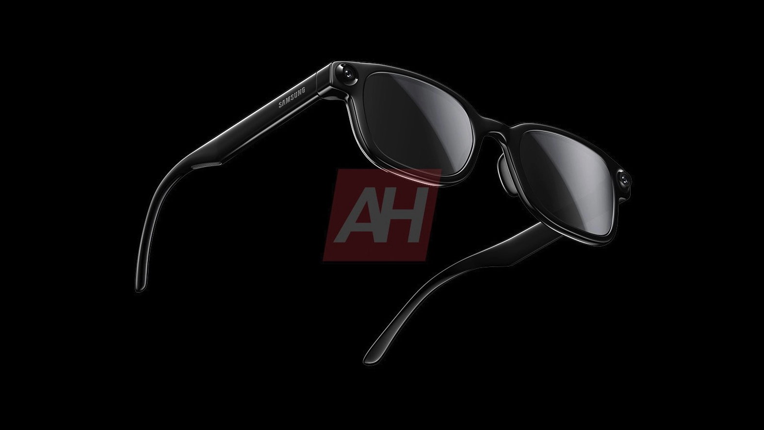 An unofficial representation of the Samsung Galaxy glasses.