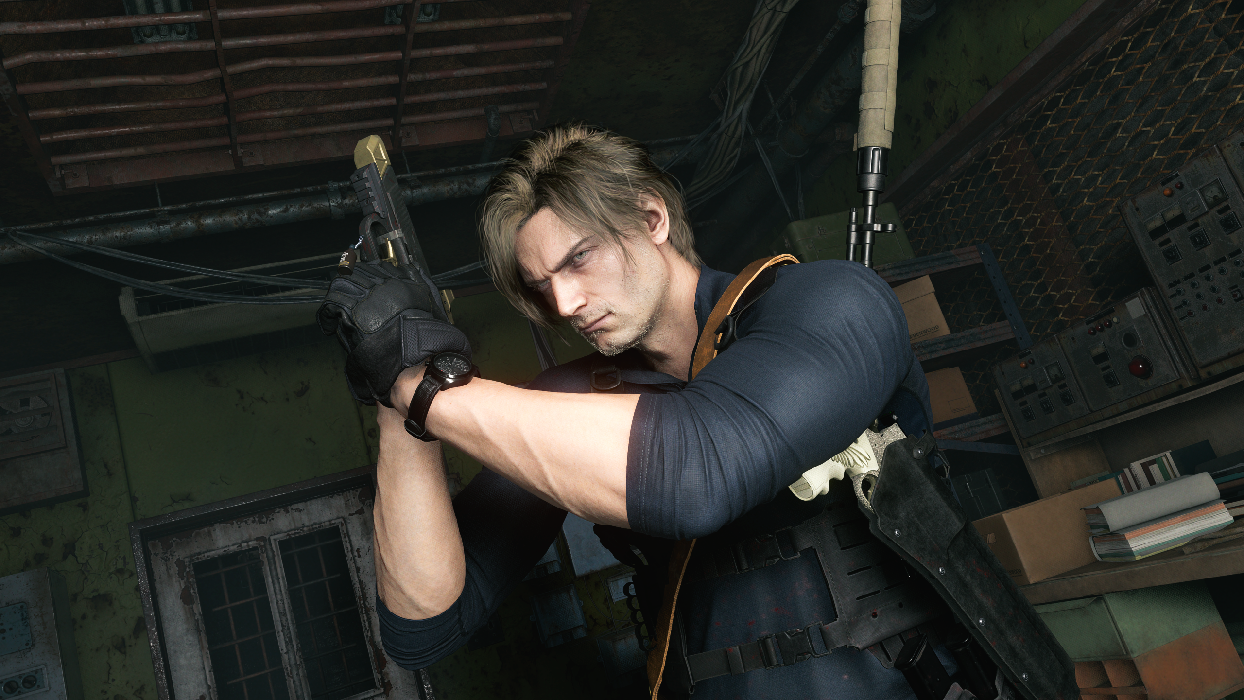 Leon S. Kennedy in Resident Evil Requiem photo mode