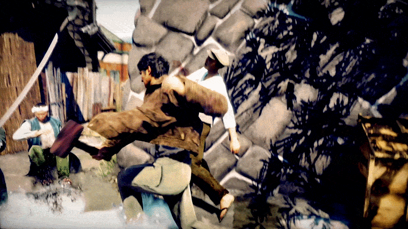 GIF of the Stranger Than Heaven fight
