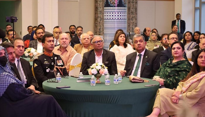 The Pakistani Embassy in Washington organizes a grand ceremony to mark the first anniversary of Marka-e-Haq. - APPLICATION