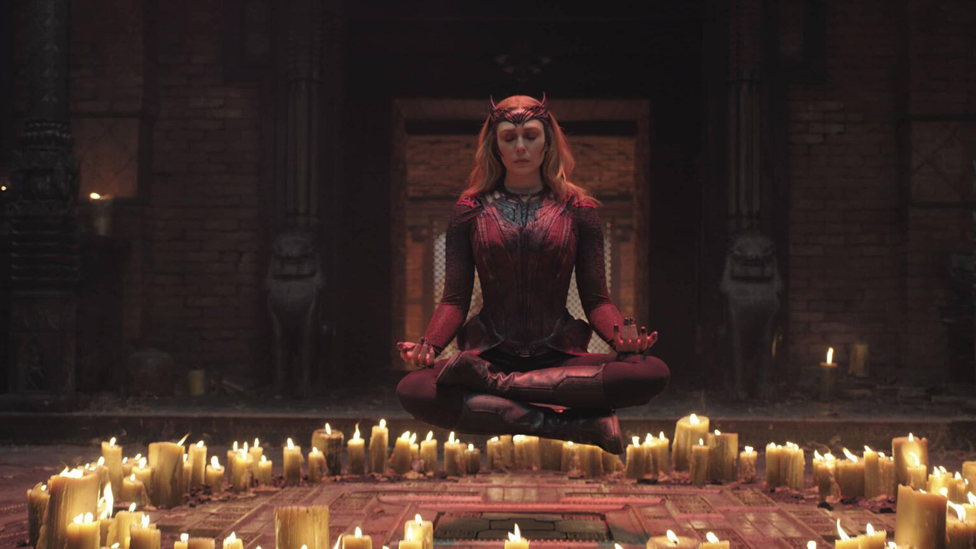 Wanda Maximoff performs a magical session in Doctor Strange in the Multiverse of Madness