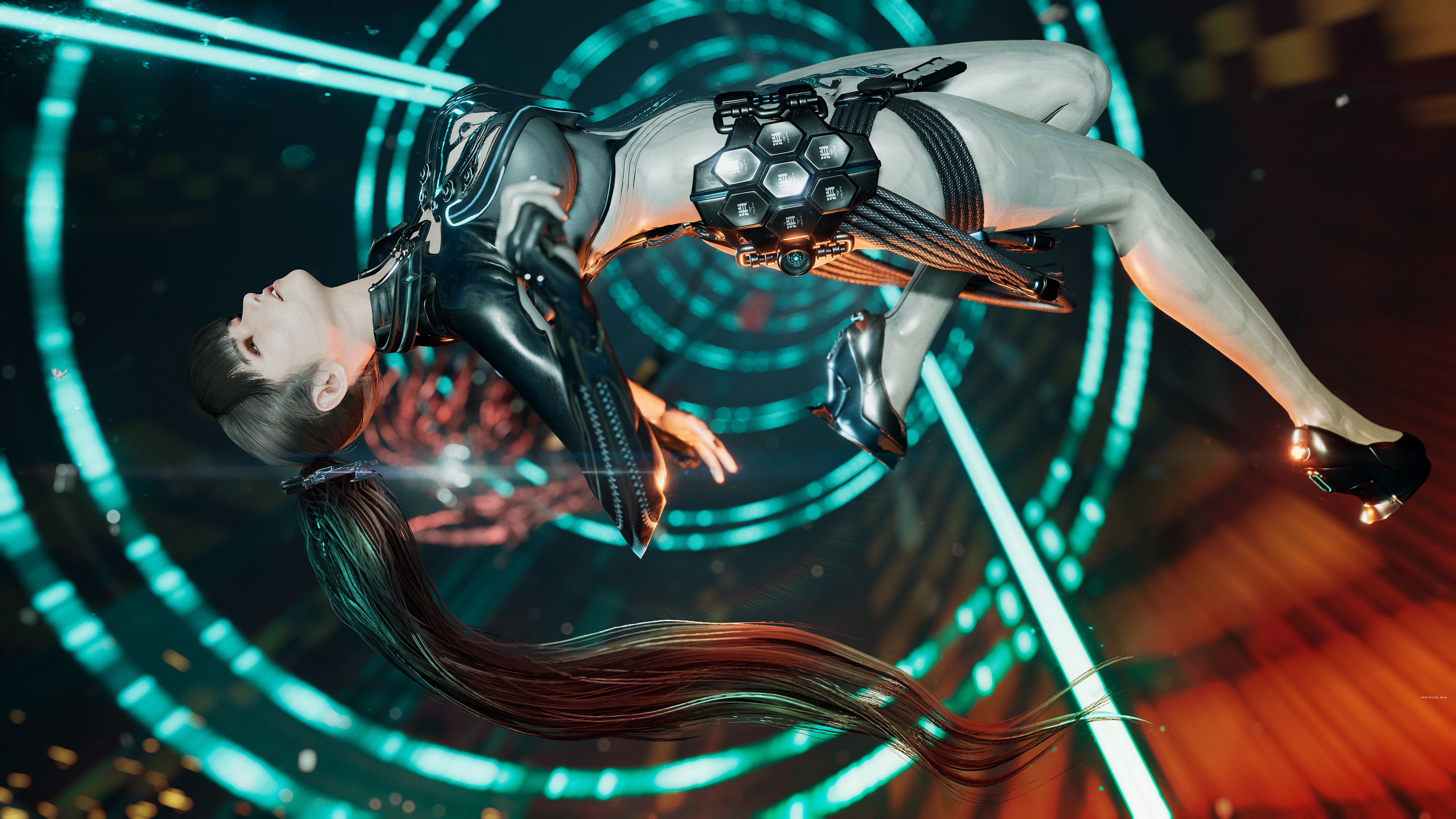 Eve in the Stellar Blade scene