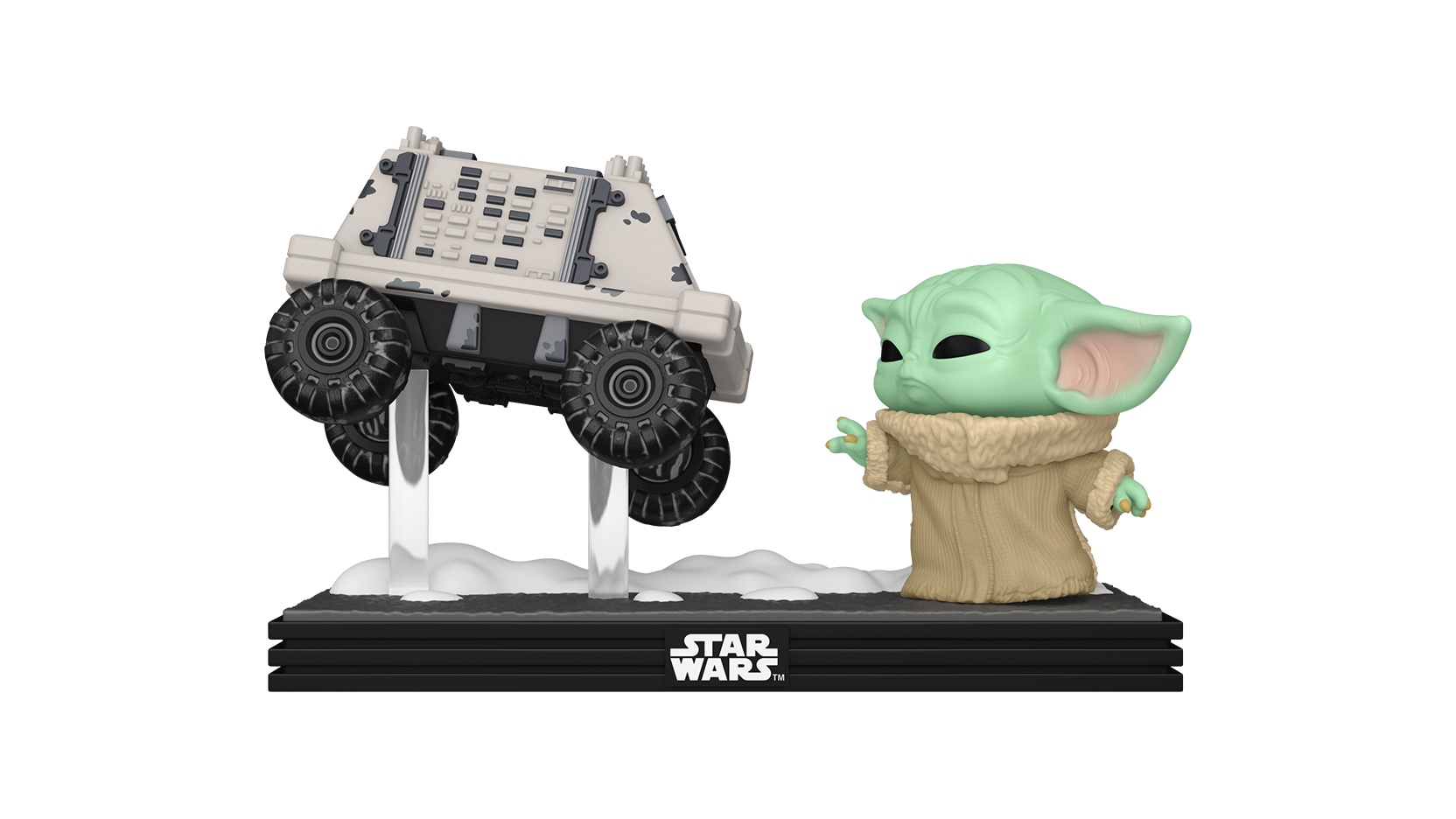 Funko POP Moments: Grogu with Polar Mouse Droid