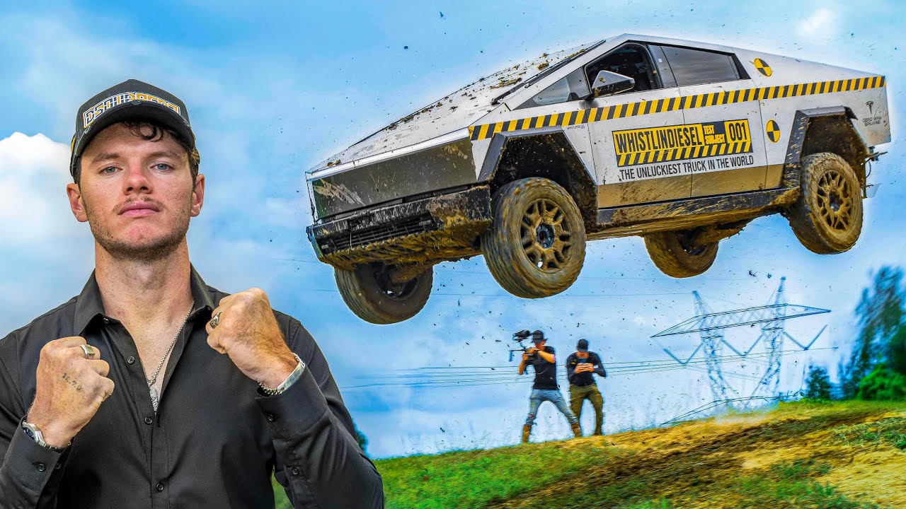 WhistlinDiesel Cybertruck Durability Test #1 - YouTube