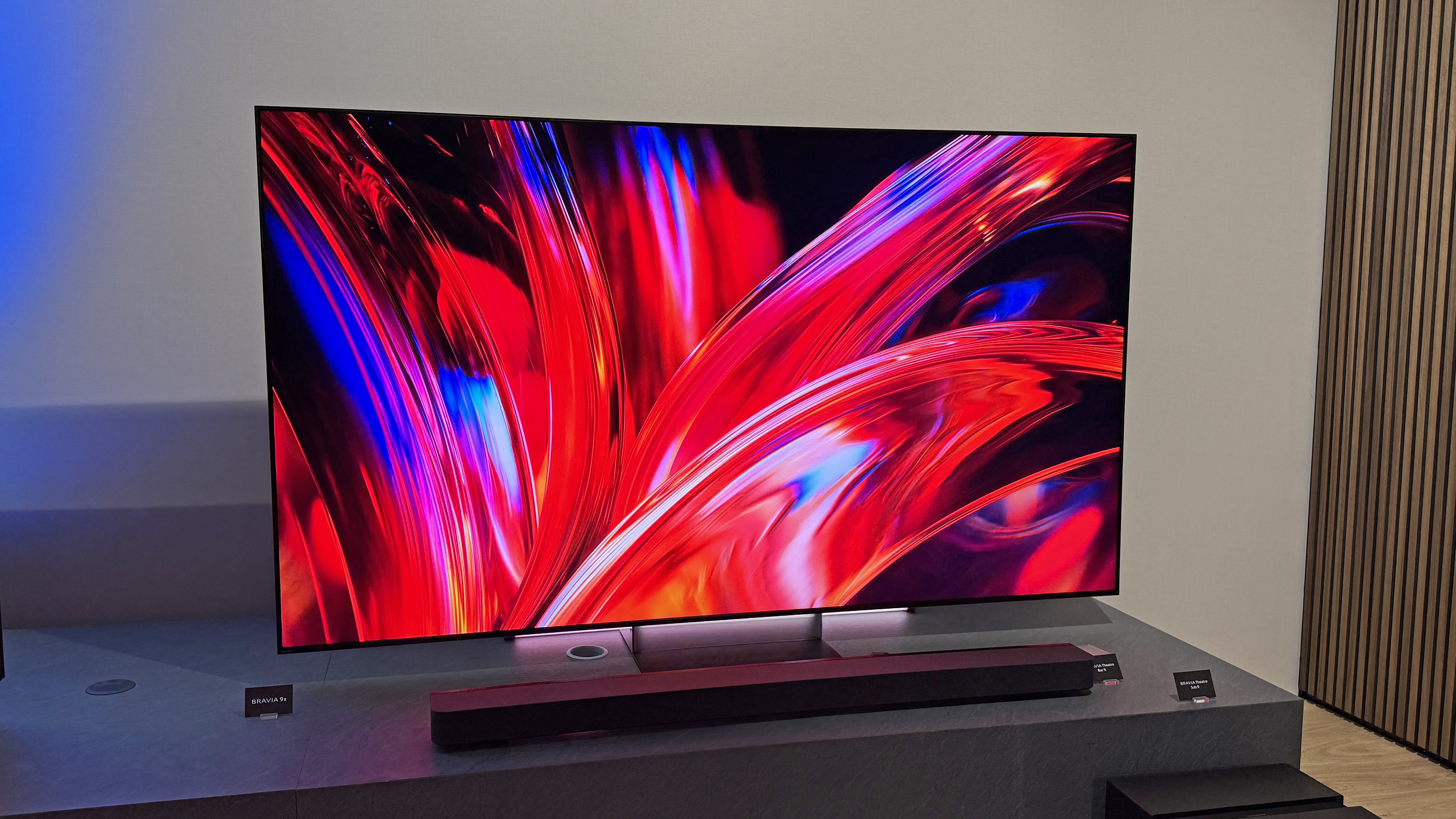 Sony Bravia 9 II TV shows streaks of purple and red colors