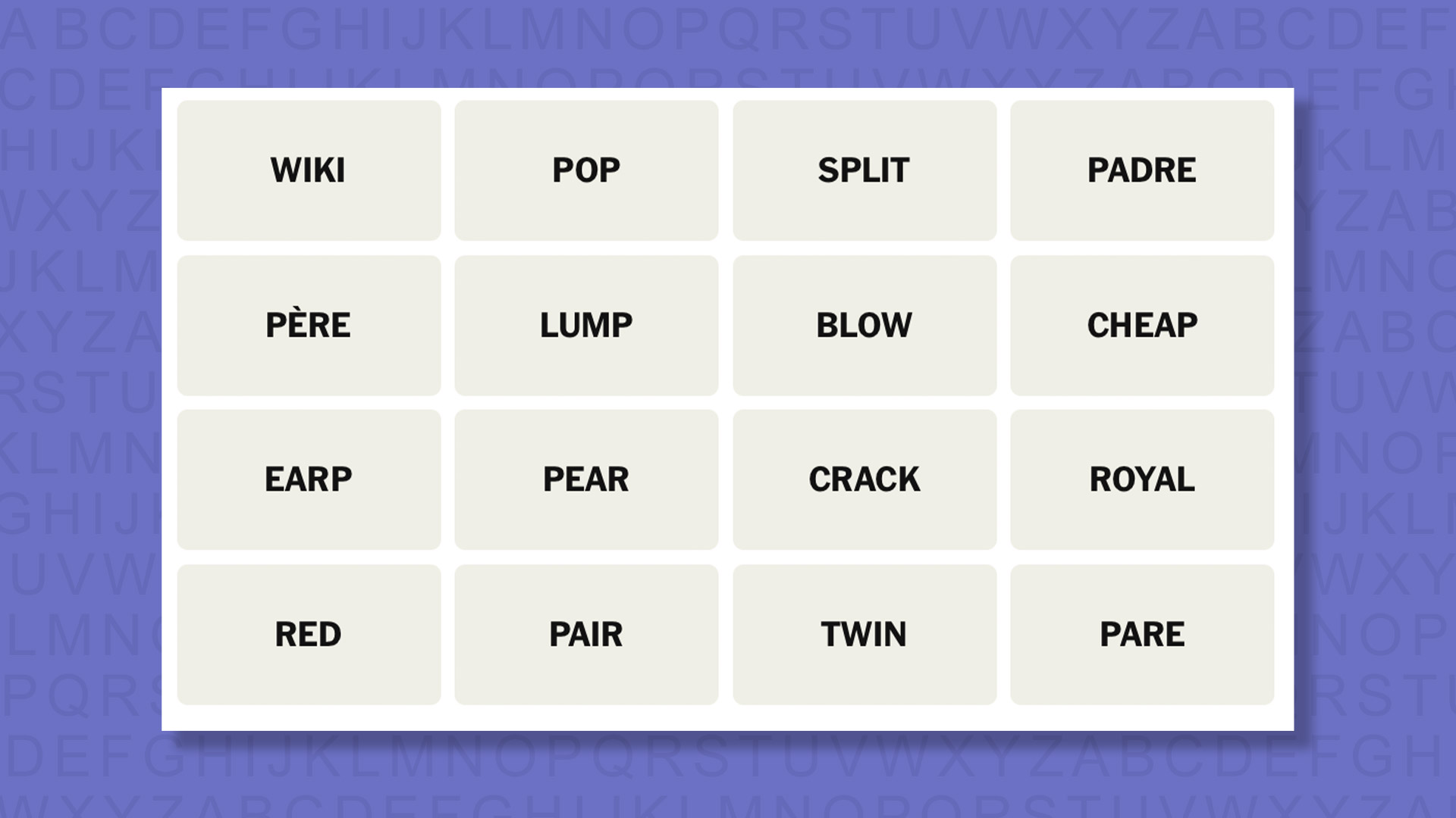 NYT Connections tips for the game 1072 on a purple background