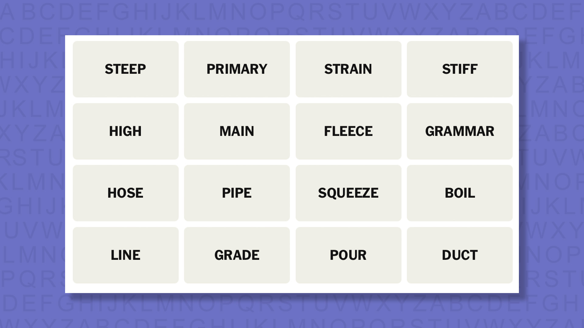 NYT Connections Tips for the 1071 game on a purple background