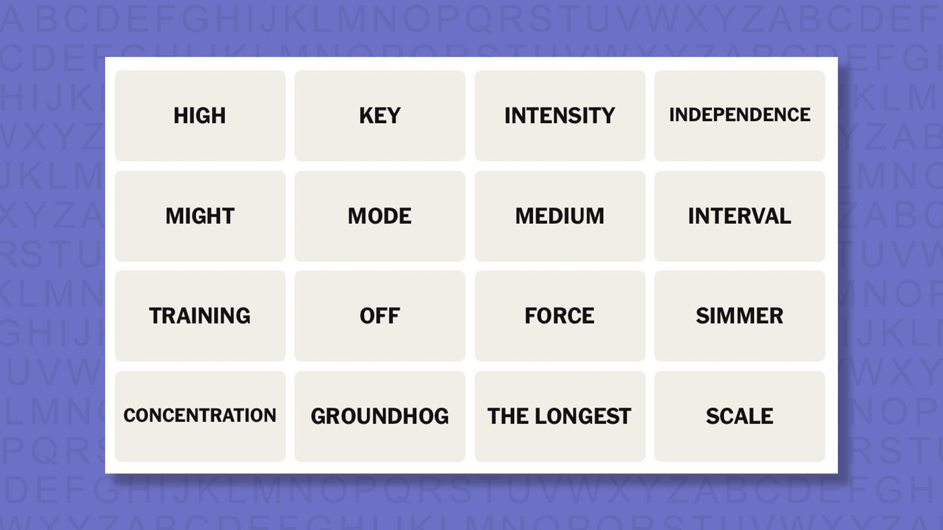 NYT Connections tips for the game 1074 on a purple background