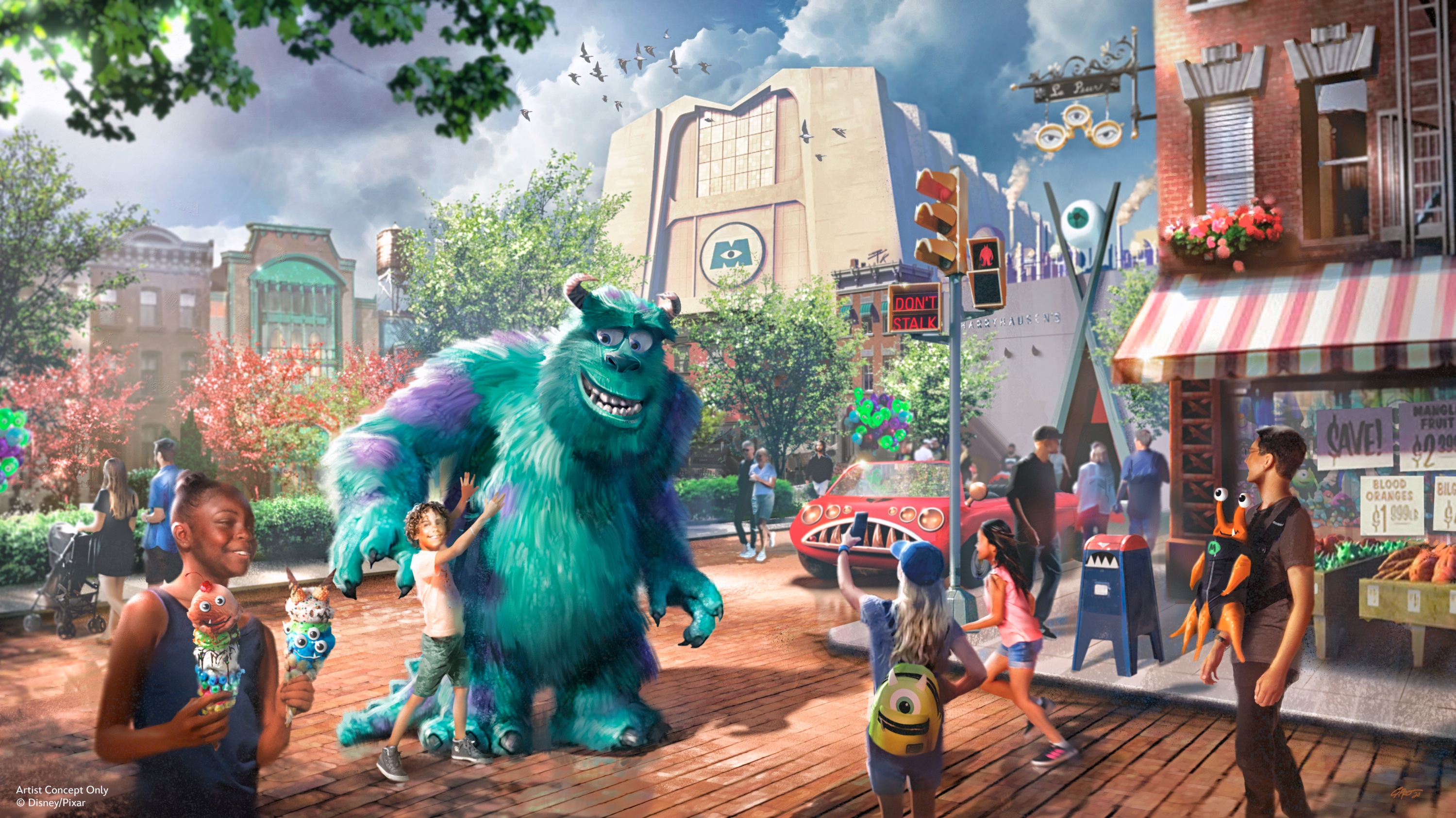 Disney World Monsterpolis Concept