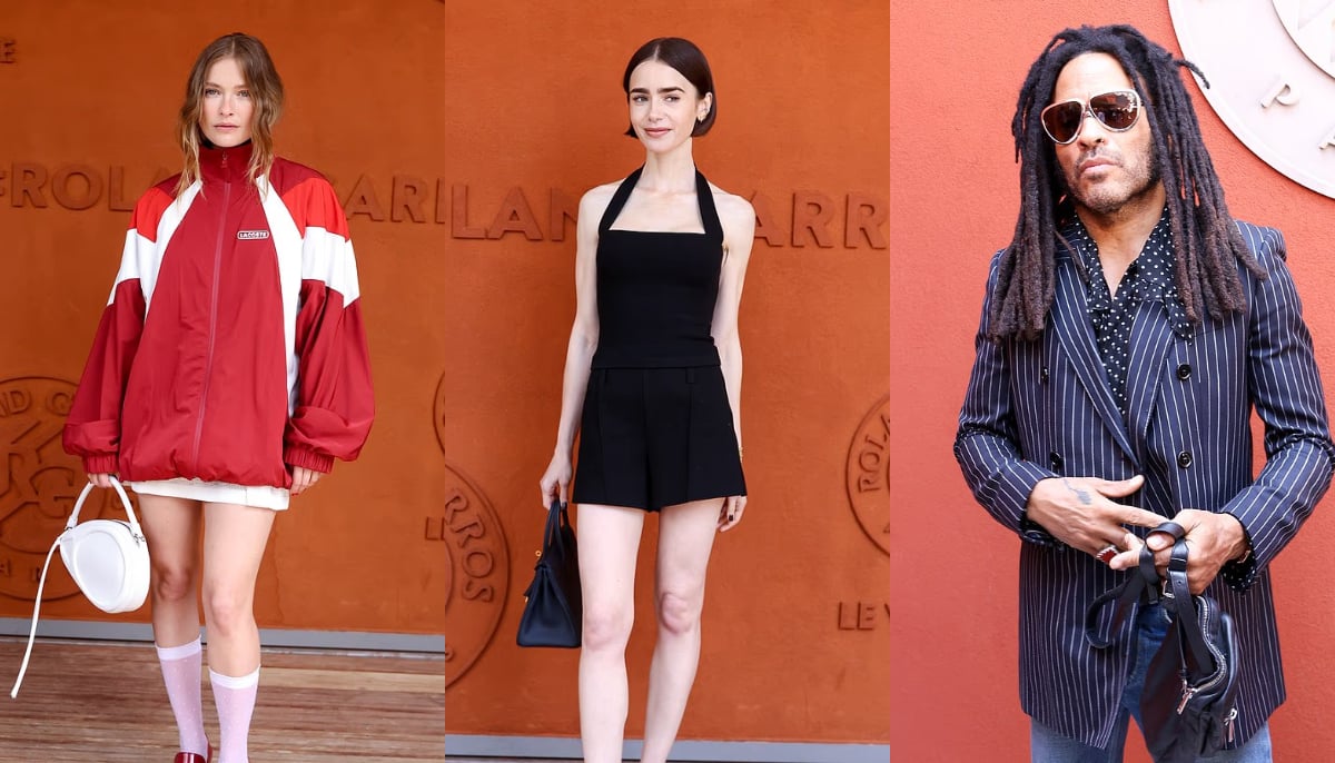 Lily Collins brings 'Emily in Paris' charm to star-studded outing at French Open