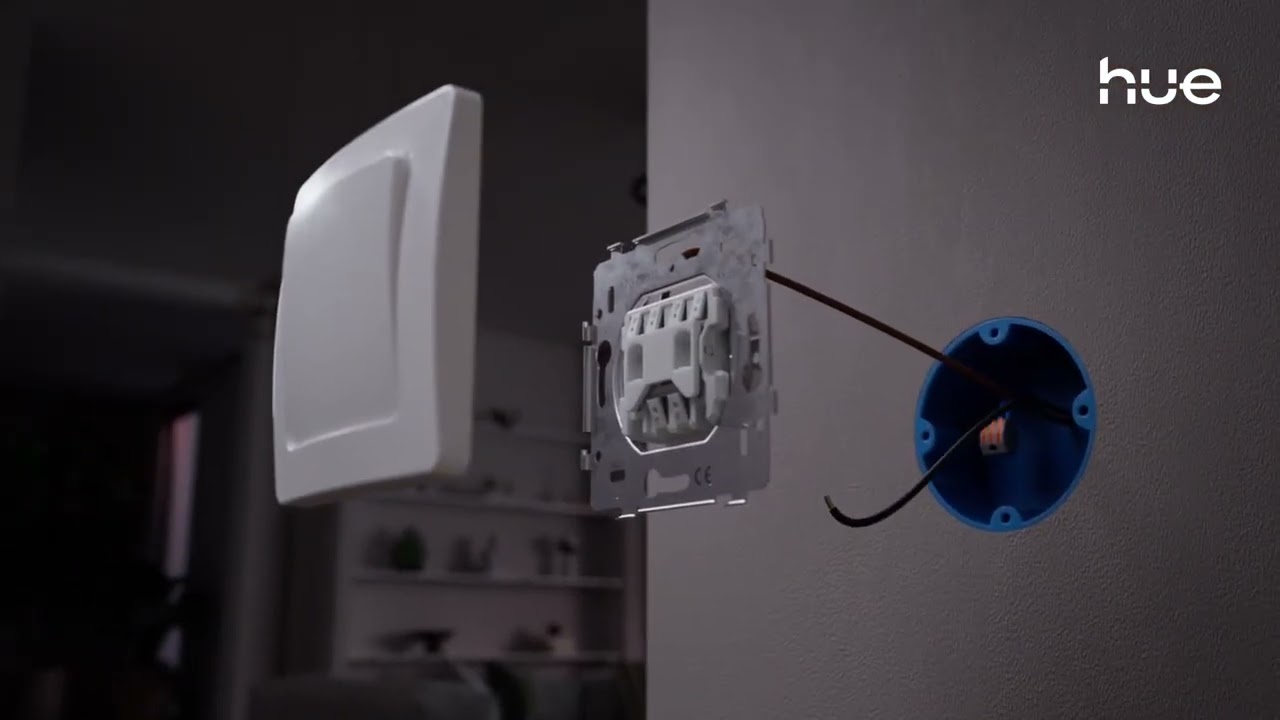 Philips Hue Wired On/Off Switch | Make traditional lights smart - YouTube