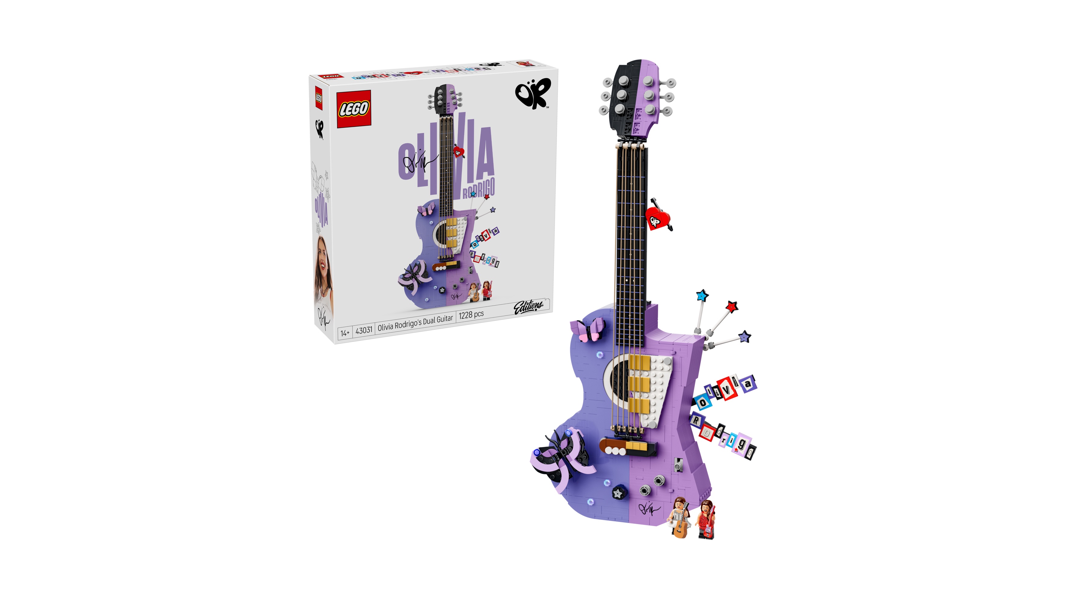 Lego Olivia Rodrigo Dual Guitar