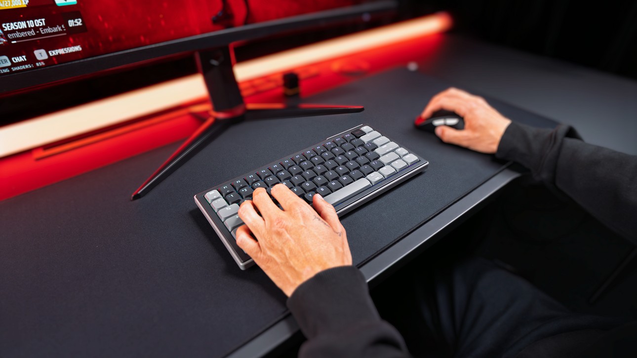 Cherry XTRFY K63W Pro Gaming Keyboard Lifestyle Photo