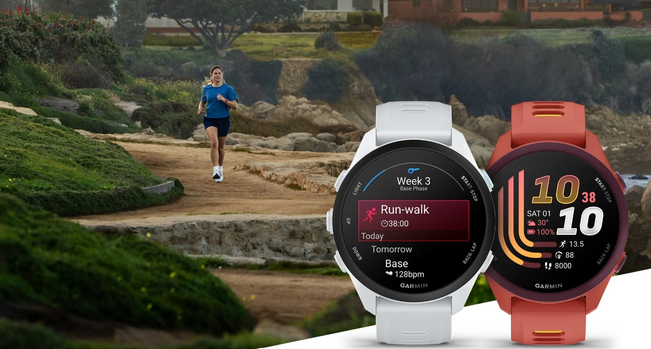 Garmin Forerunner series 70 and 170