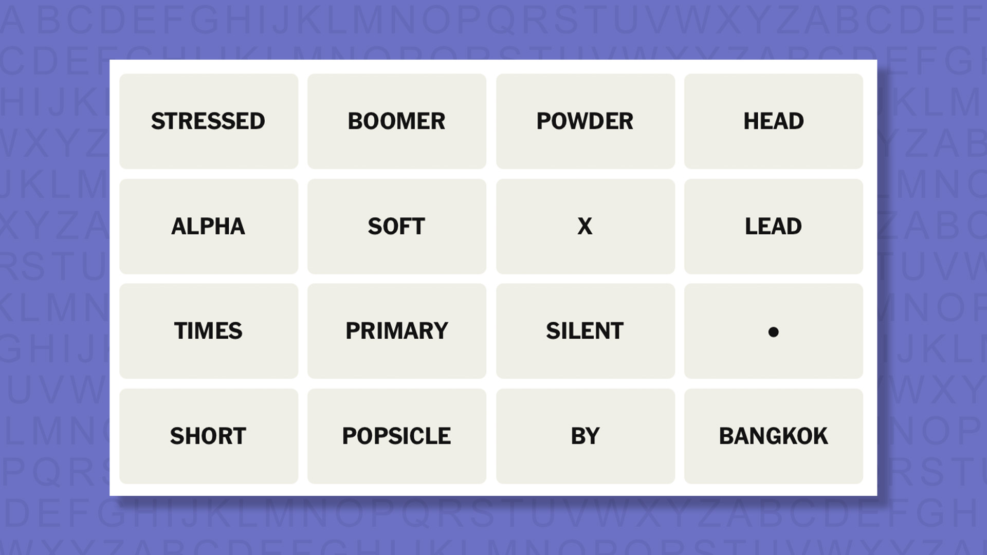 NYT Connections tips for game 1107 on a purple background