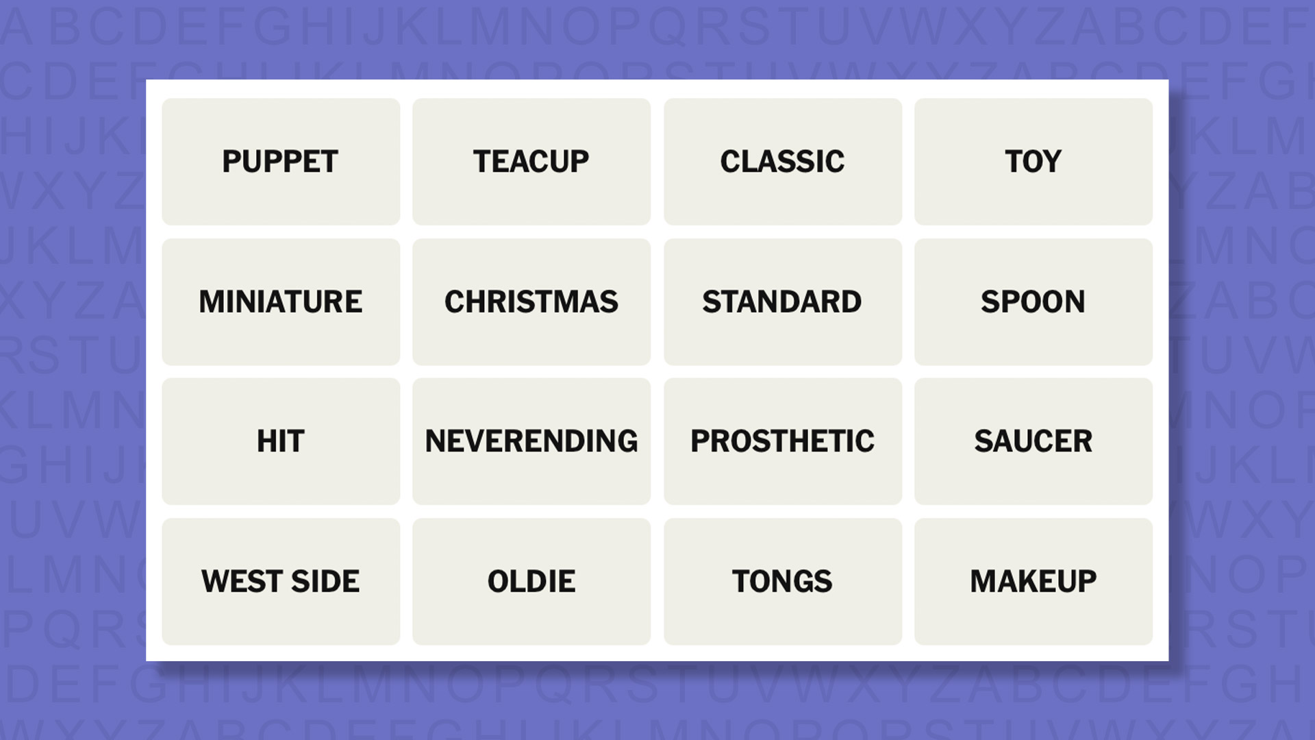 NYT Connections tips for the 1098 game on a purple background