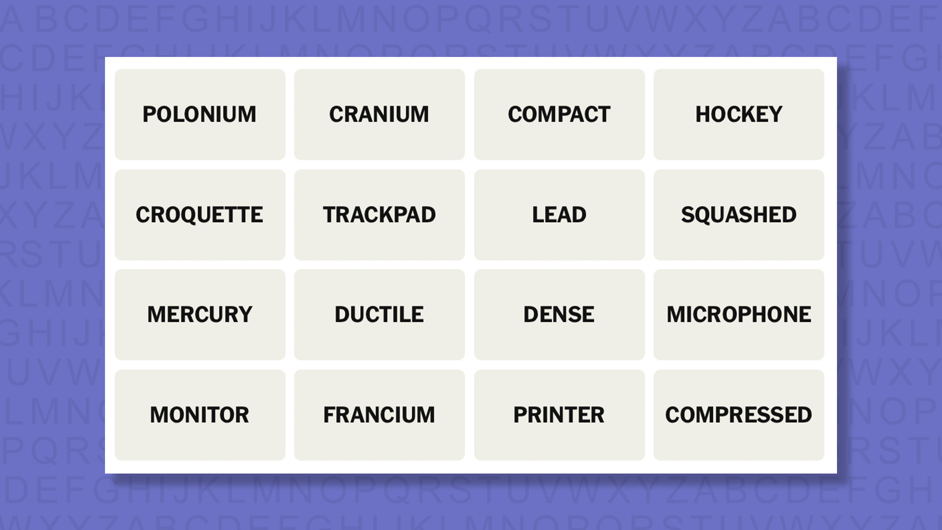 NYT Connections tips for the game 1110 on a purple background