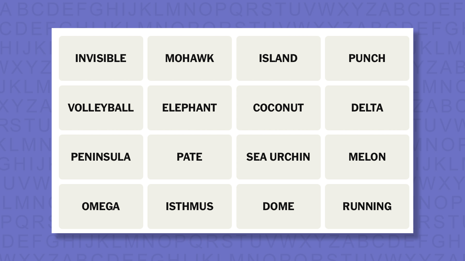 NYT Connections tips for the game 1093 on a purple background