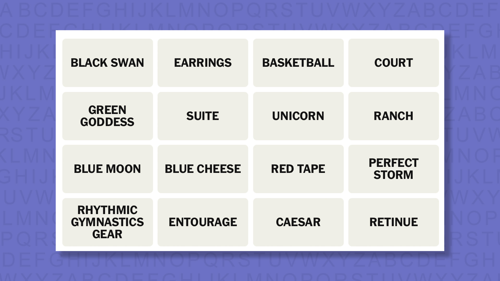 NYT Connections Tips for Game 1101 on a Purple Background