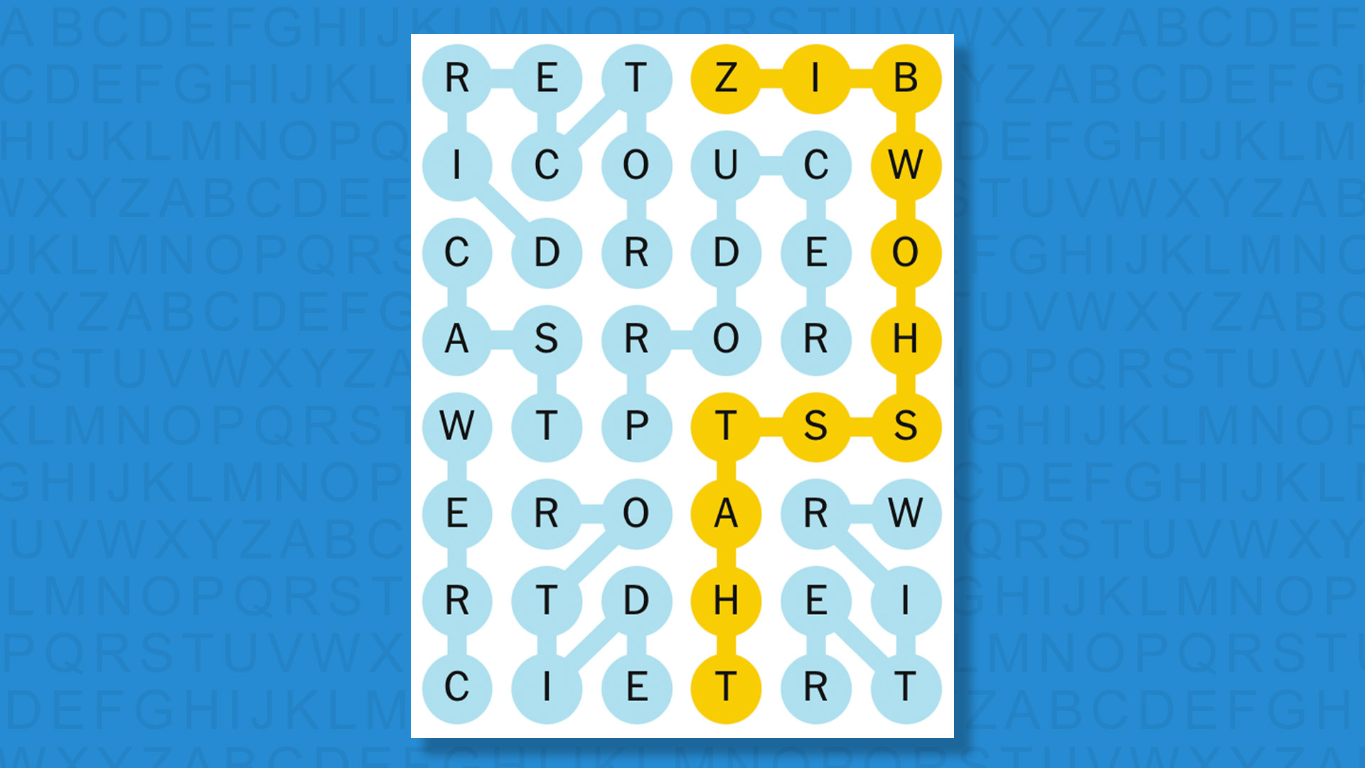NYT Strands answers game #849 on a blue background