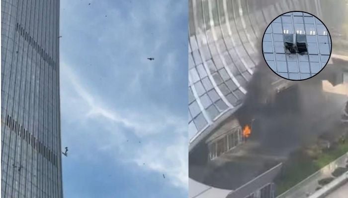 Deadly plane crash hits historic CITIC Tower in Beijing