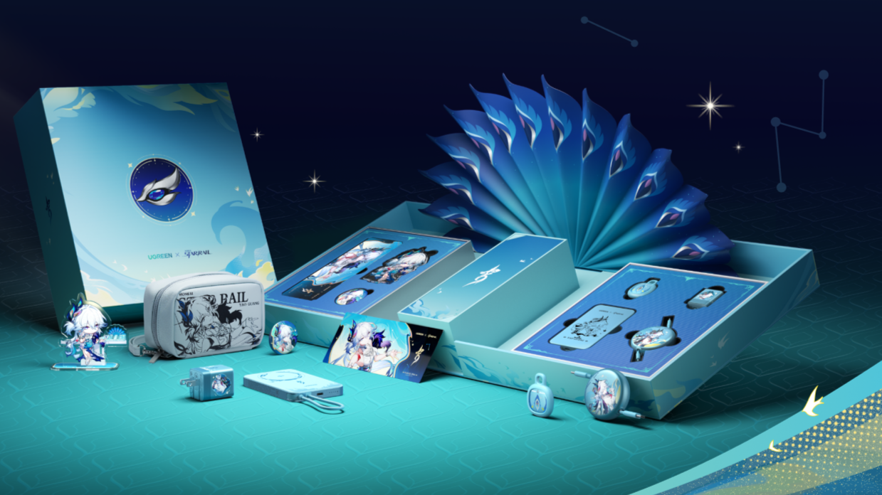 The new Ugreen Honkai: Star Rail gift box.