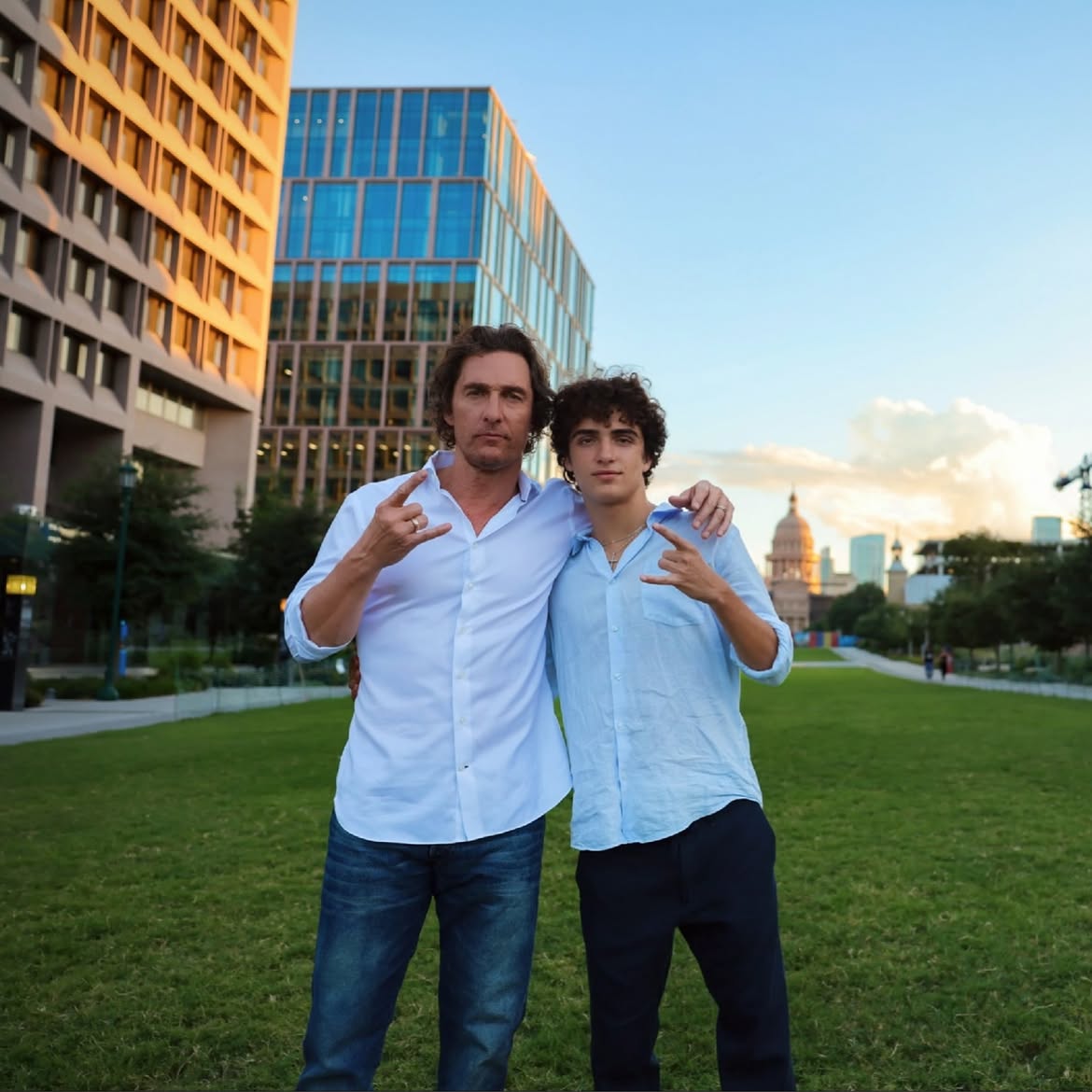 Matthew McConaughey wishes his son Levi his 18th birthday with a sweet message