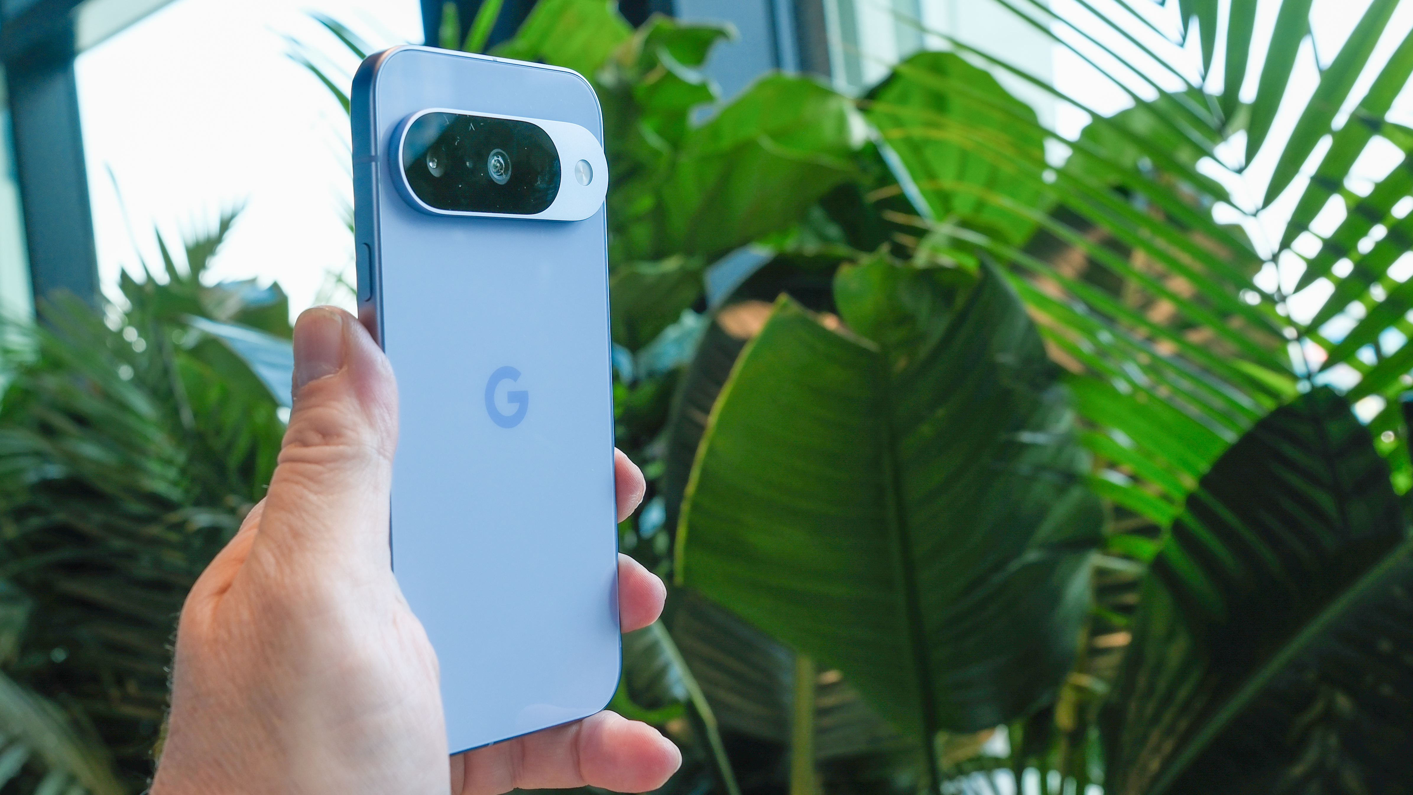 Google Pixel 10 ice cream in hand