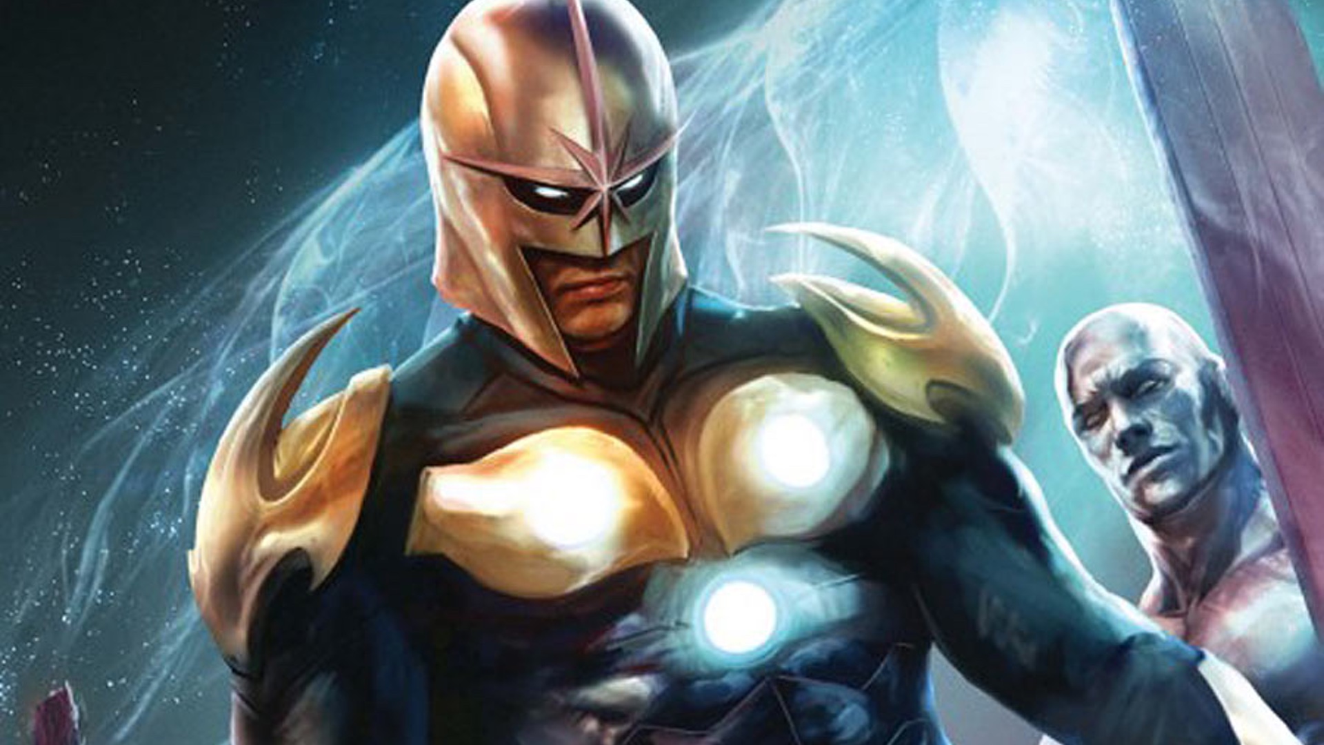 A Richard Rider/Nova screenshot from a Marvel comics panel.