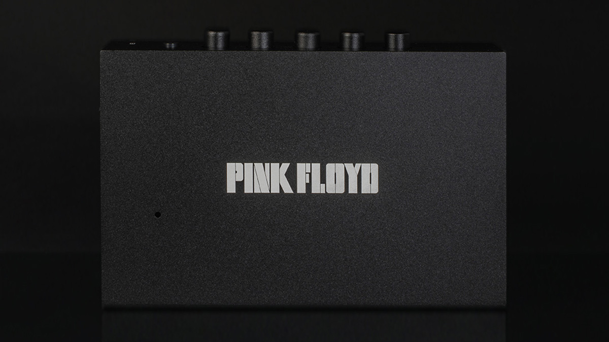 The back of the Pink Floyd x We Are Rewind cassette player, showing the Pink Floyd logo.
