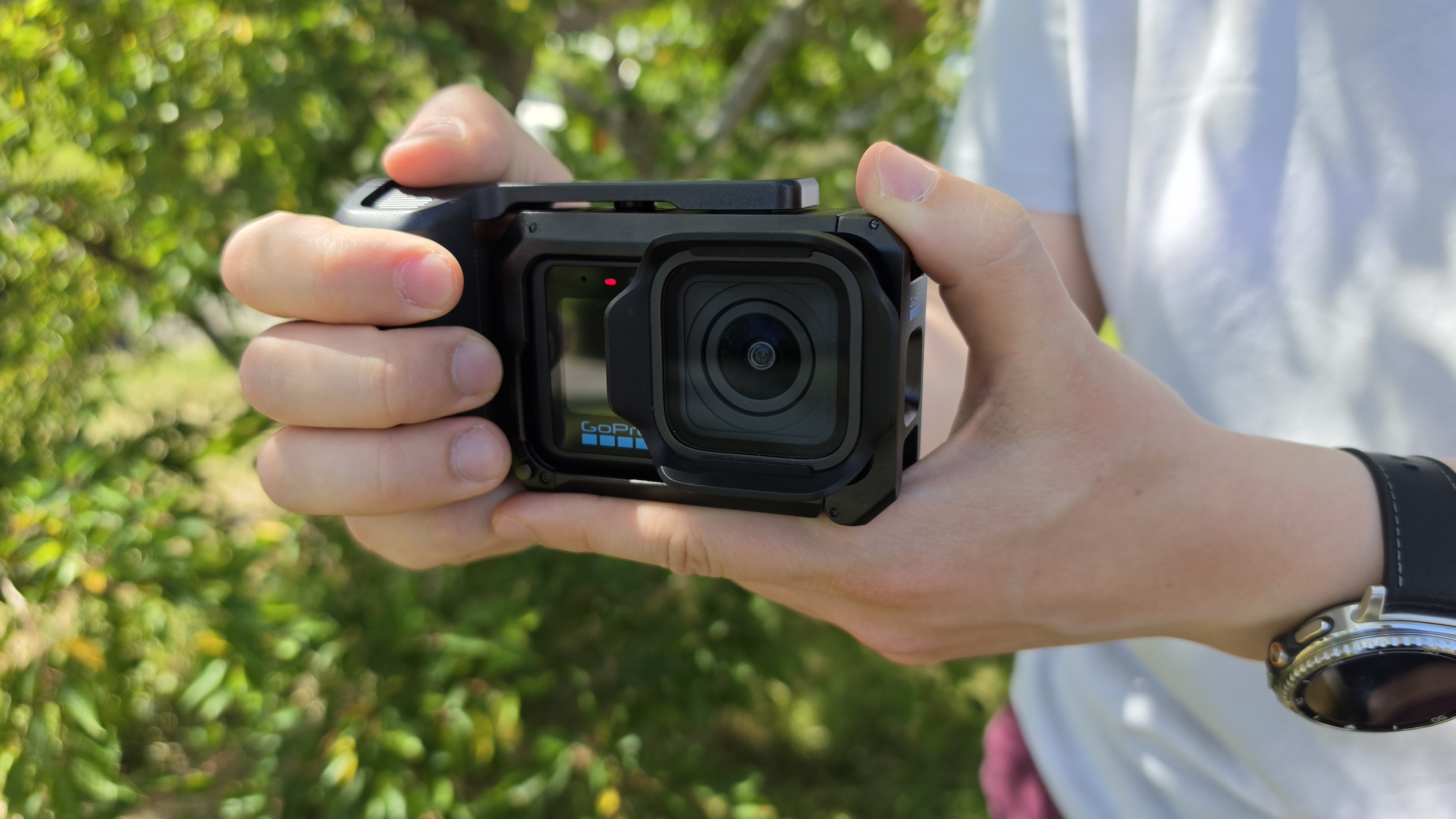 The GoPro Mission 1 in celebration