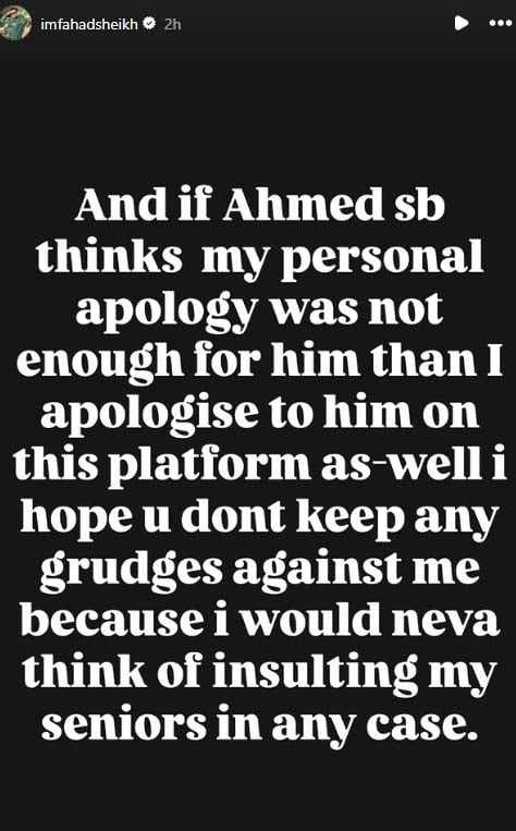 Fahad Sheikh denies bullying Mohammed Ahmed after video goes viral