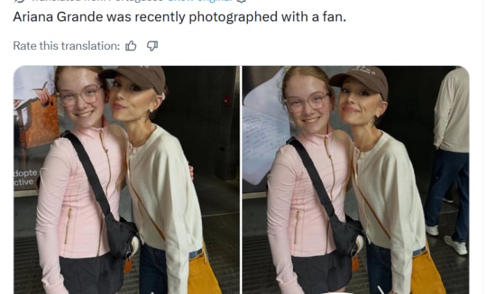 Ariana Grande generates fear for her health after new images
