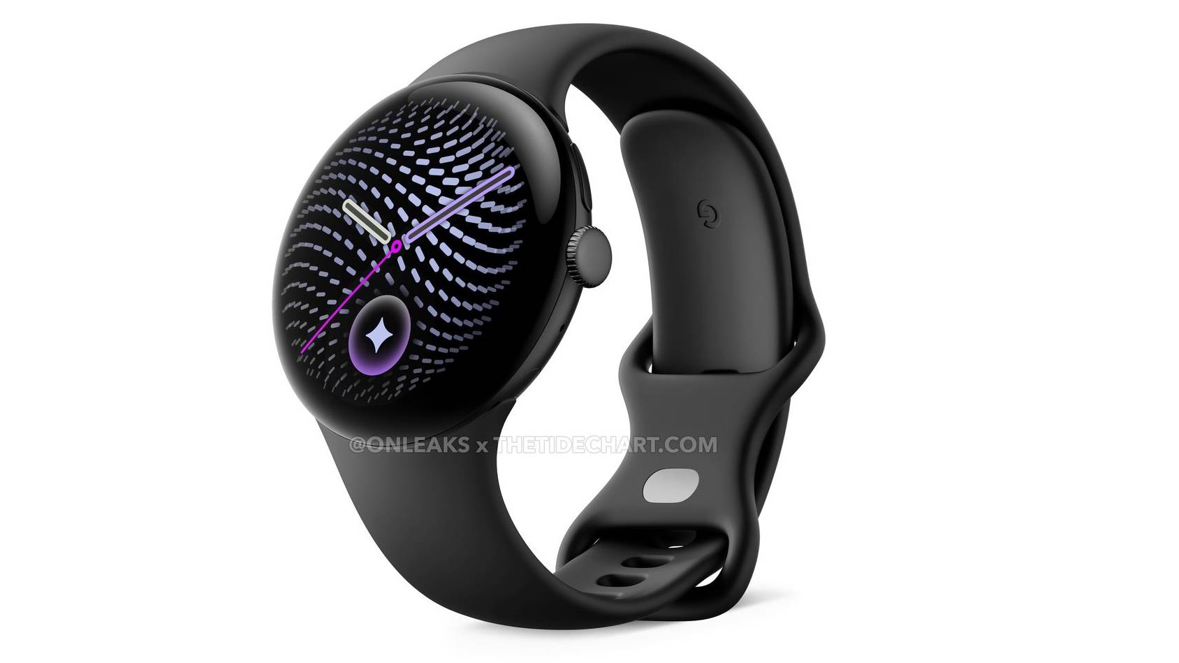 Leaked render of the Pixel Watch 5